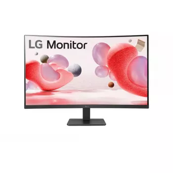 Monitor LG 32MR50C-B, 31,5 Zoll Full HD (1920 x 1080), VA Curved-Panel, 5 ms, 250 cd/m², 3000:1 Kontrast, 178° Betrachtungswinkel, schwarz