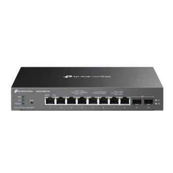 TP-Link Omada 8-Port 2.5GBASE-T und 2-Port 10GE SFP+ Smart Switch mit 8-Port PoE+