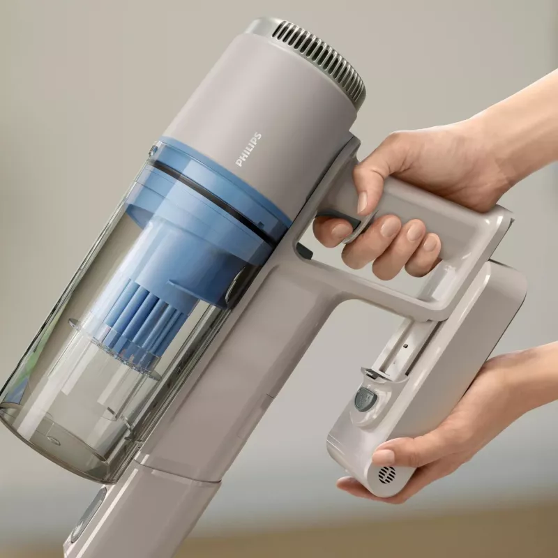Stabstaubsauger Philips XC2011/01 — kabellos 21,6 V Li-Ion, 40 min Laufzeit, beutellos, Turbo, LED, 1,5 kg