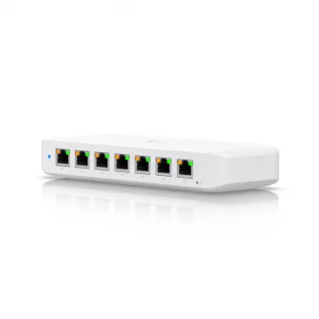 UBIQUITI NETWORKS UniFi Switch USW-Ultra-60W 8-Port GbE PoE+ Powered by GbE++ Input 60W