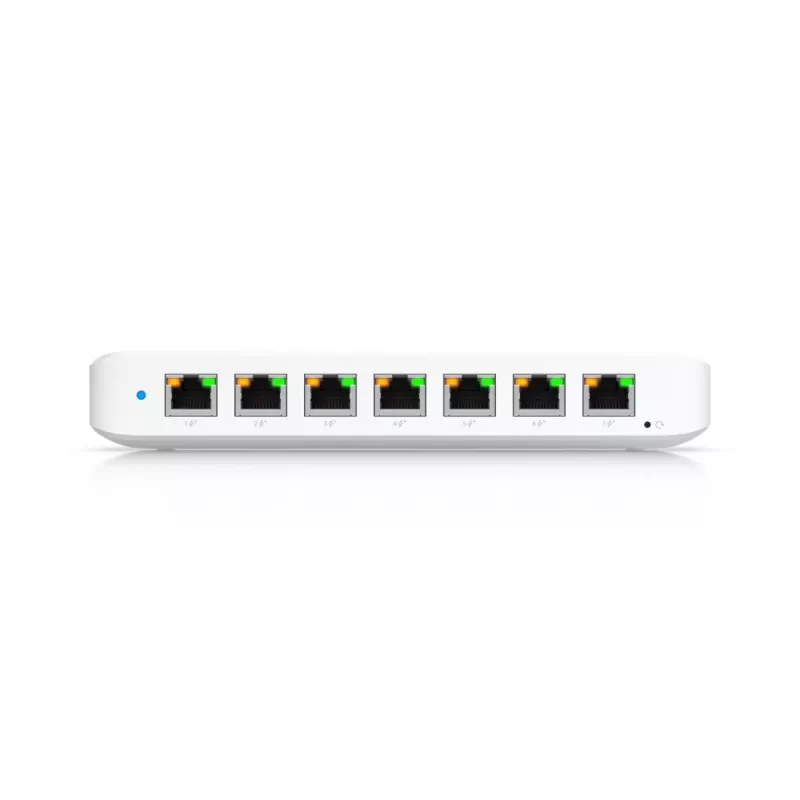 UBIQUITI NETWORKS UniFi Switch USW-Ultra-60W 8-Port GbE PoE+ Powered by GbE++ Input 60W