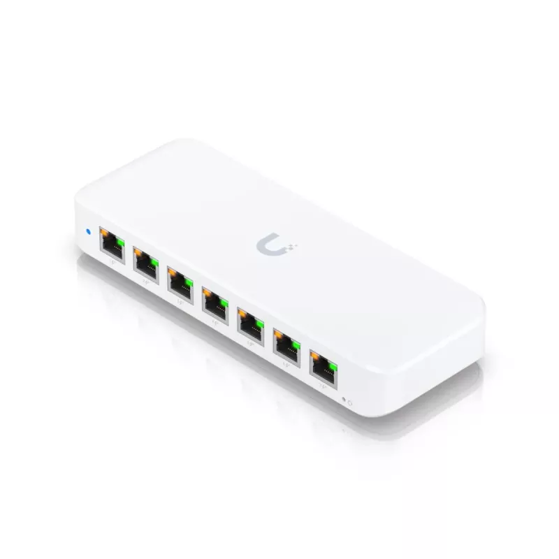 UBIQUITI NETWORKS UniFi Switch USW-Ultra-60W 8-Port GbE PoE+ Powered by GbE++ Input 60W