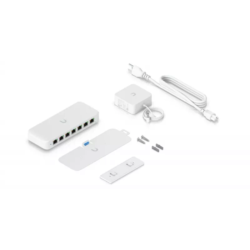 UBIQUITI NETWORKS UniFi Switch USW-Ultra-60W 8-Port GbE PoE+ Powered by GbE++ Input 60W