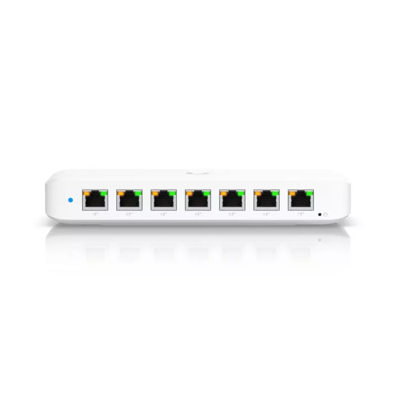 UBIQUITI NETWORKS UniFi Switch USW-Ultra-60W 8-Port GbE PoE+ Powered by GbE++ Input 60W