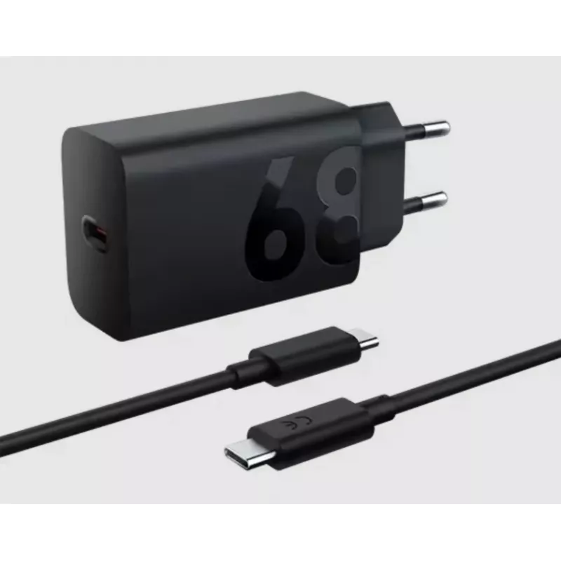 Innenraum-Ladegerät Lenovo ZG38C05739, 68 W, USB-C PD, 1 Port, schwarz, netzbetrieben