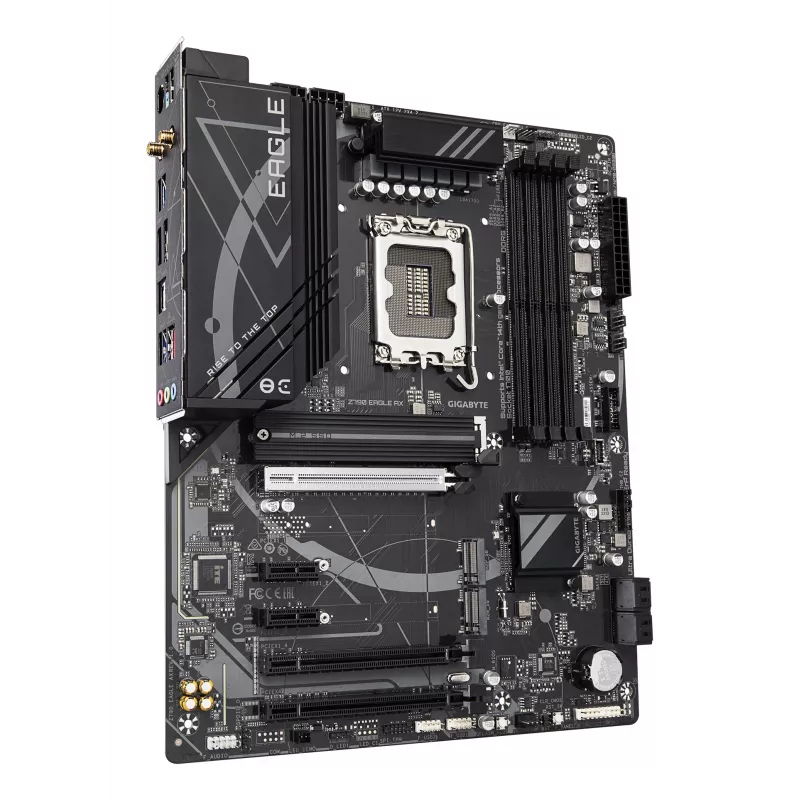 Mainboard GIGABYTE Z790 EAGLE AX — Intel LGA1700 ATX, Z790, DDR5, 4x DIMM, Wi‑Fi 6E, 2.5Gb LAN