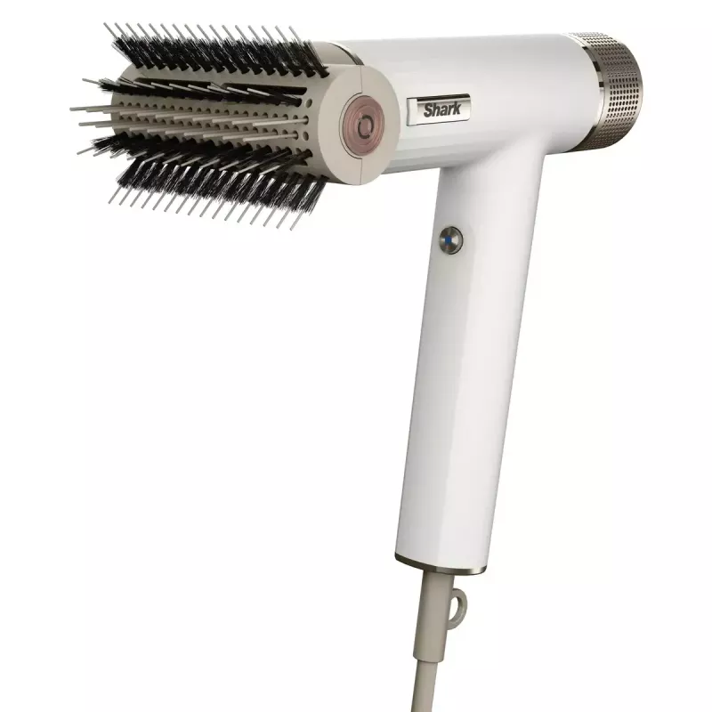 Shark SpeedStyle HD333EU Multistyler Haartrockner/Haarstyler, 1700 W, weiß, 2,44 m Kabel