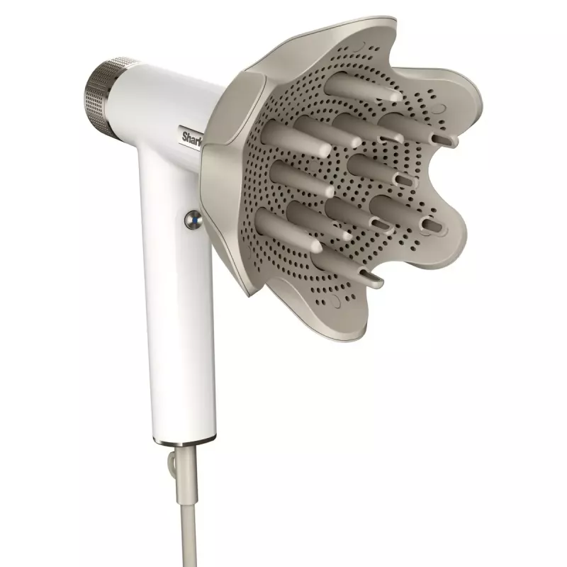 Shark SpeedStyle HD333EU Multistyler Haartrockner/Haarstyler, 1700 W, weiß, 2,44 m Kabel