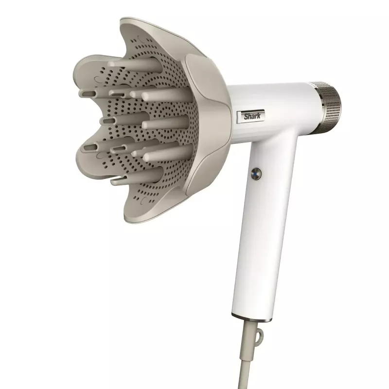 Shark SpeedStyle HD333EU Multistyler Haartrockner/Haarstyler, 1700 W, weiß, 2,44 m Kabel