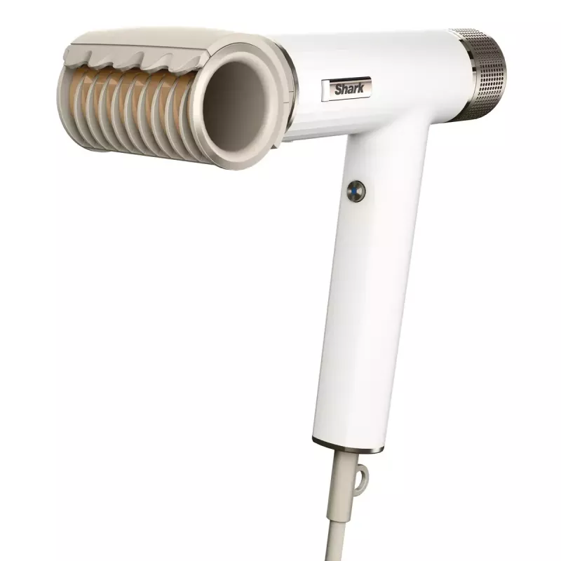 Shark SpeedStyle HD333EU Multistyler Haartrockner/Haarstyler, 1700 W, weiß, 2,44 m Kabel
