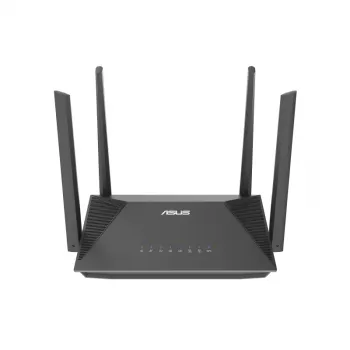 ASUS RT-AX52 AX1800 AiMesh WLAN-Router Gigabit Ethernet Dualband (2,4 GHz / 5 GHz) Schwarz