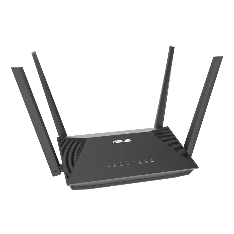 ASUS RT-AX52 AX1800 AiMesh WLAN-Router Gigabit Ethernet Dualband (2,4 GHz / 5 GHz) Schwarz