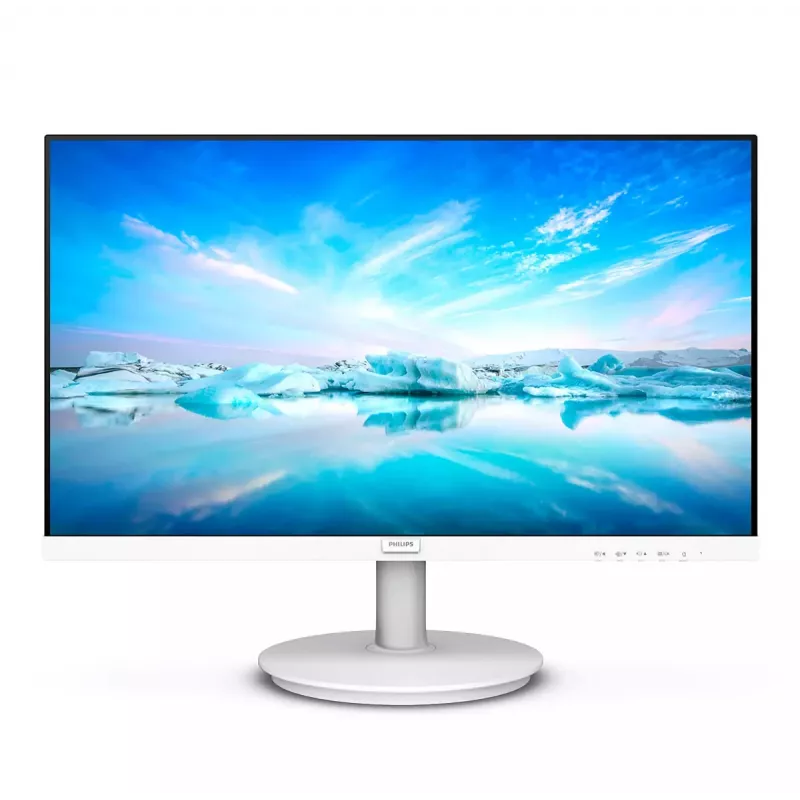 Philips V Line 241V8AW/00 Computer Monitor 60,5 cm (23,8 Zoll) 1920 x 1080 Pixel Full HD LCD Weiß
