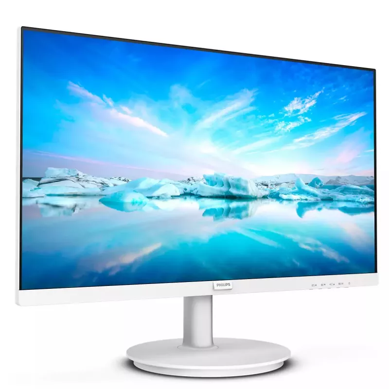 Philips V Line 241V8AW/00 Computer Monitor 60,5 cm (23,8 Zoll) 1920 x 1080 Pixel Full HD LCD Weiß