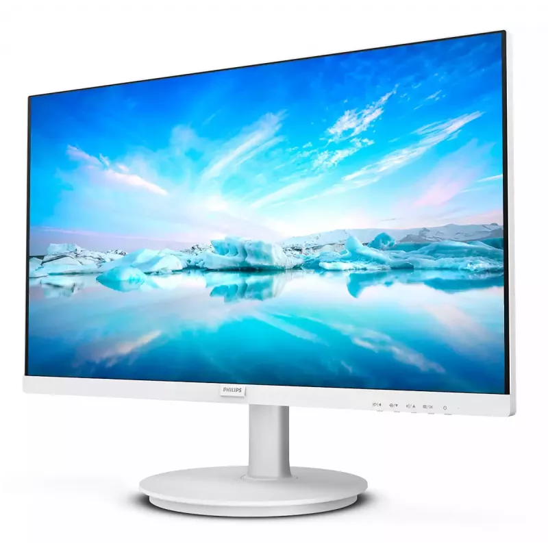 Philips V Line 241V8AW/00 Computer Monitor 60,5 cm (23,8 Zoll) 1920 x 1080 Pixel Full HD LCD Weiß