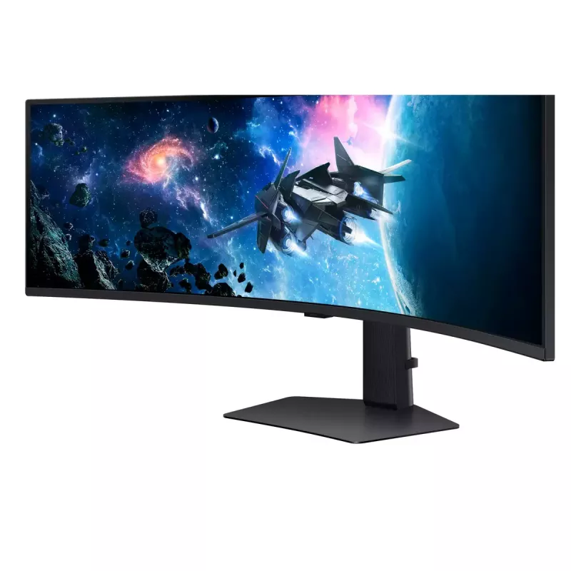 Samsung G95C Computer Monitor 124,5 cm (49 Zoll) 5120 x 1440 Pixel Dual QHD LED Schwarz