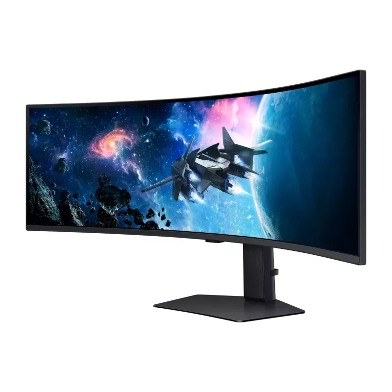 Samsung G95C Computer Monitor 124,5 cm (49 Zoll) 5120 x 1440 Pixel Dual QHD LED Schwarz