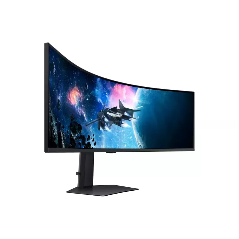 Samsung G95C Computer Monitor 124,5 cm (49 Zoll) 5120 x 1440 Pixel Dual QHD LED Schwarz