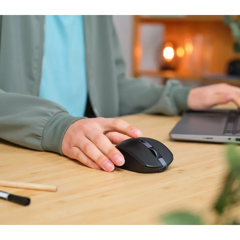 Trust Ozaa Maus Büro Rechtshändig RF Wireless + Bluetooth Optisch 3200 DPI