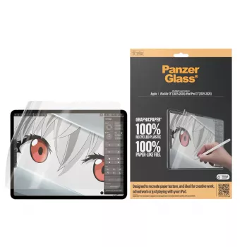 PanzerGlass ® GraphicPaper® Schutzfolie iPad Air 13'' (2024-2026) | iPad Pro 13'' (2024-2025) | Ultra-Wide Fit