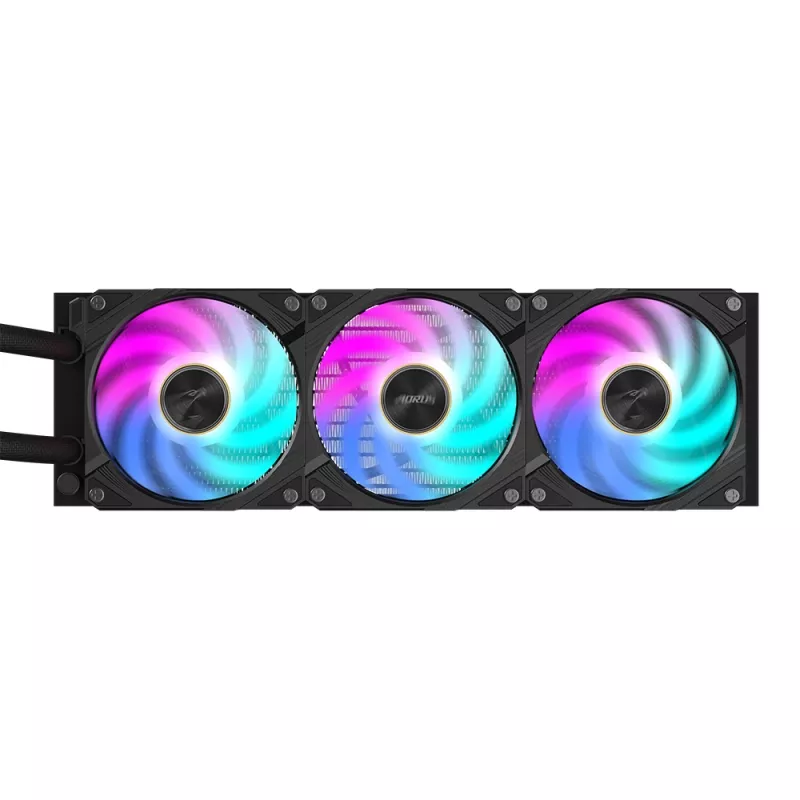 All-in-One-Flüssigkeitskühler GIGABYTE AORUS WATERFORCE X II 360 3x120mm ARGB-Lüfter