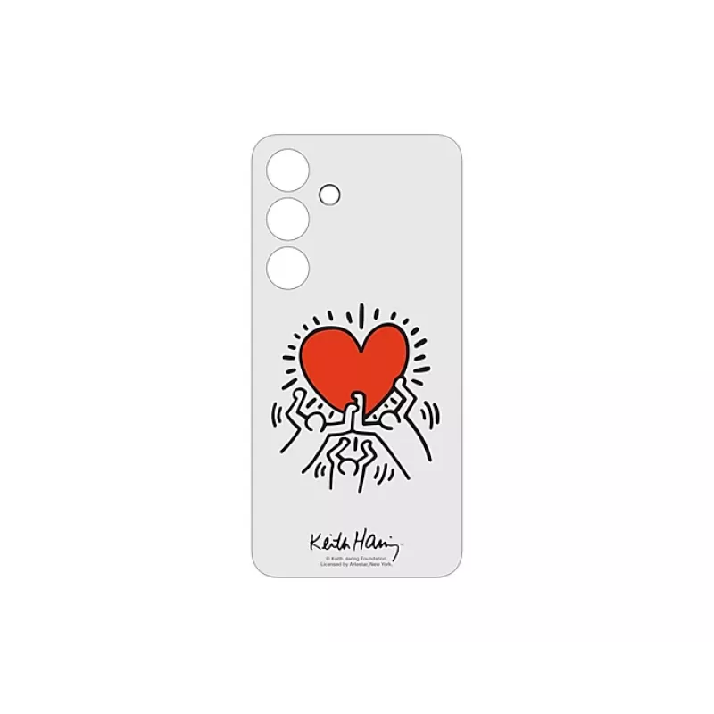 Samsung Suit Case Weiß, Cover, Samsung, Galaxy S24, 15,8 cm (6,2 Zoll), Rot, Transparent