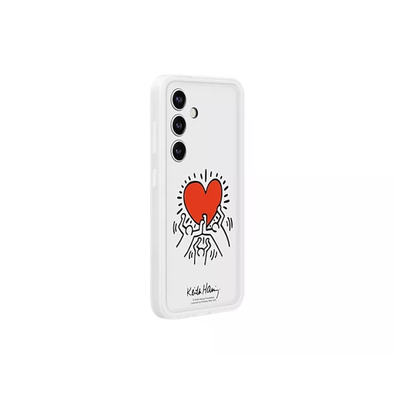 Samsung Suit Case Weiß, Cover, Samsung, Galaxy S24, 15,8 cm (6,2 Zoll), Rot, Transparent