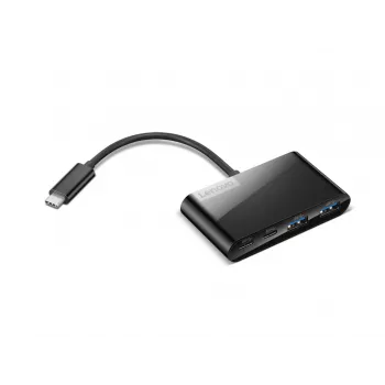 Lenovo GX91L84354 Schnittstellen-Hub USB 3.2 Gen 1 (3.1 Gen 1) Typ-C 625 Mbit/s Schwarz