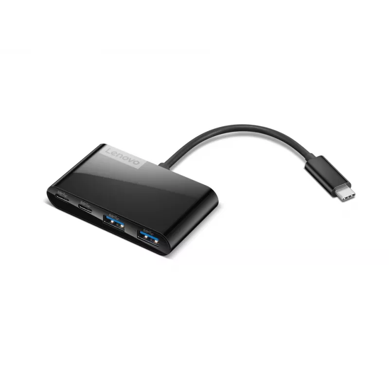 Lenovo GX91L84354 Schnittstellen-Hub USB 3.2 Gen 1 (3.1 Gen 1) Typ-C 625 Mbit/s Schwarz