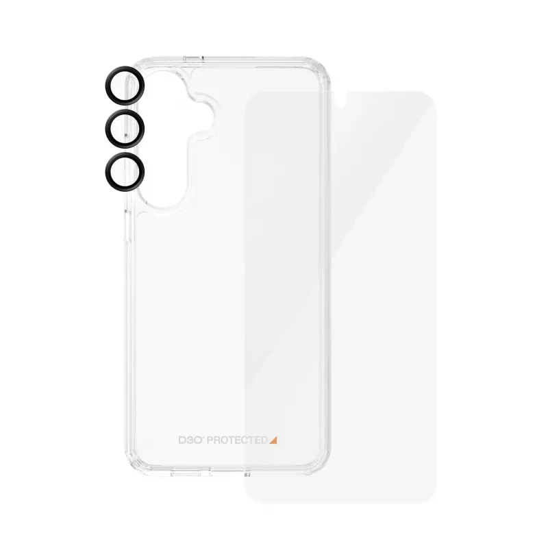 PanzerGlass ® 3-in-1 Schutzpaket Samsung Galaxy S24+ | Ultra-Wide Fit mit EasyAligner
