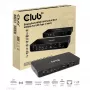 CLUB3D DisplayPort/HDMI KVM-Switch/Dock 4K60Hz für USB Typ-C-Eingänge