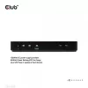 CLUB3D DisplayPort/HDMI KVM-Switch/Dock 4K60Hz für USB Typ-C-Eingänge