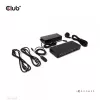 CLUB3D DisplayPort/HDMI KVM-Switch/Dock 4K60Hz für USB Typ-C-Eingänge