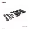 CLUB3D DisplayPort/HDMI KVM-Switch/Dock 4K60Hz für USB Typ-C-Eingänge