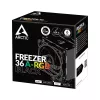 ARCTIC Freezer 36 A-RGB (Schwarz) Multi-kompatibler Tower-CPU-Kühler mit A-RGB