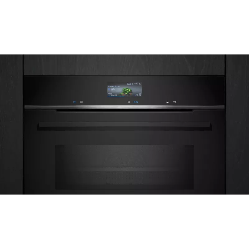 Siemens iQ700 HM776GKB1 Backofen 67 L 3600 W Schwarz