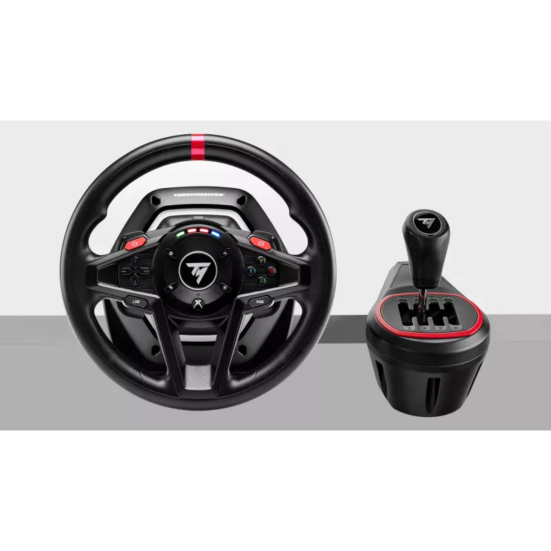 Thrustmaster T128 Shifter Pack Schwarz USB Lenkrad + Pedale Analog PC, Xbox