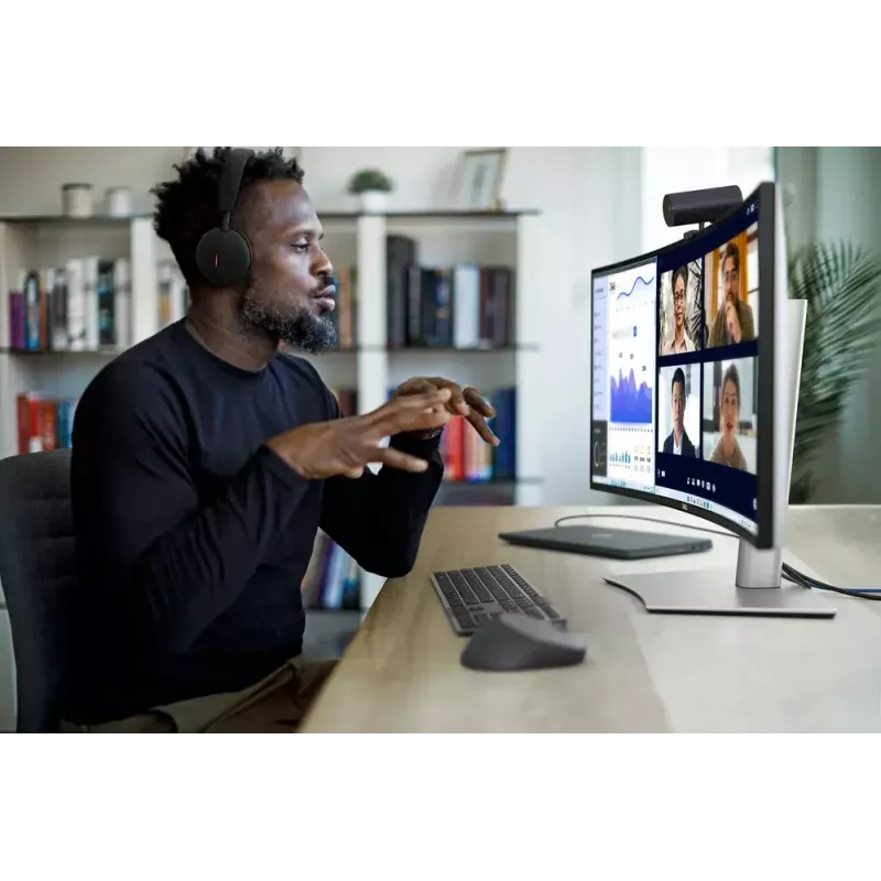 DELL UltraSharp U3425WE Computer-Monitor 86,7 cm (34,1 Zoll) 3440 x 1440 Pixel Wide Quad HD LCD Schwarz, Silber