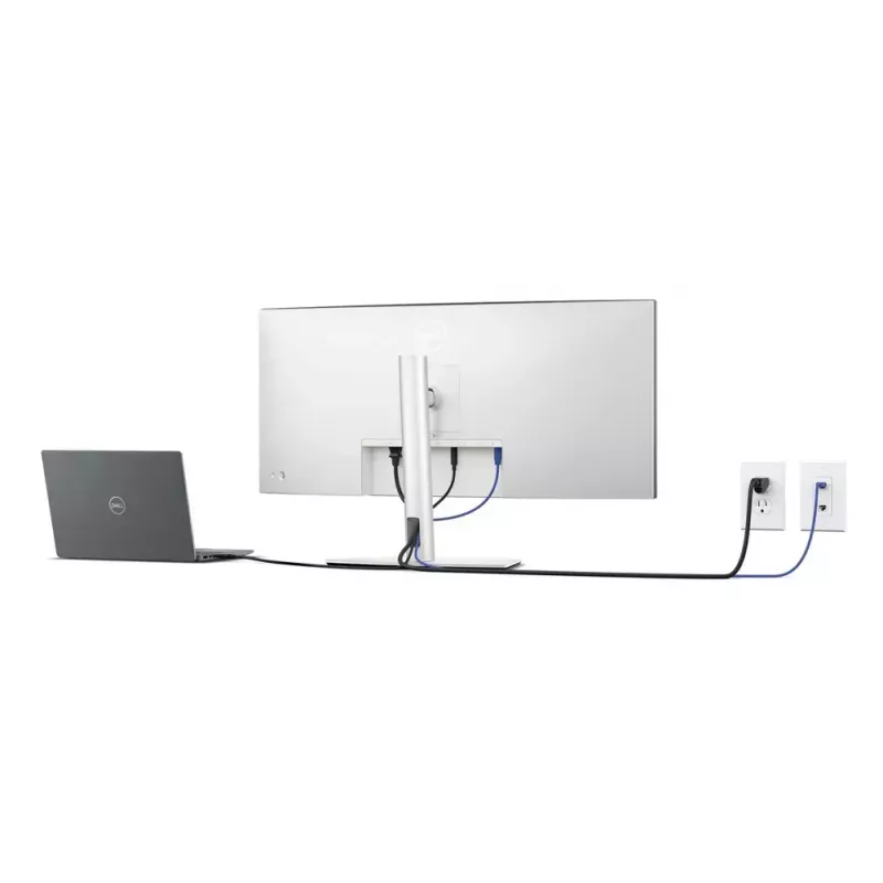 DELL UltraSharp U3425WE Computer-Monitor 86,7 cm (34,1 Zoll) 3440 x 1440 Pixel Wide Quad HD LCD Schwarz, Silber
