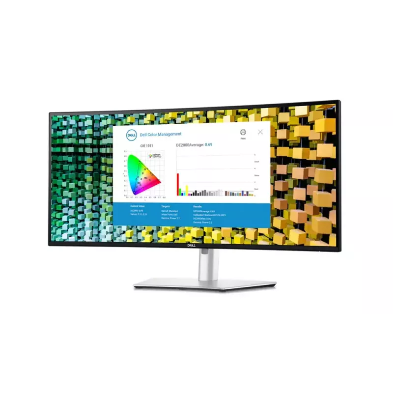 DELL UltraSharp U3425WE Computer-Monitor 86,7 cm (34,1 Zoll) 3440 x 1440 Pixel Wide Quad HD LCD Schwarz, Silber