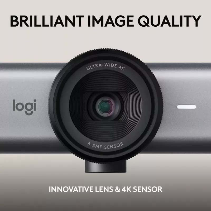 Webcam Logitech MX Brio 705 8.5 MP 4K Ultra HD USB 3.2