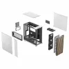 PC-Gehäuse Fractal Design FD-C-NOR1X-03 Midi Tower Weiß