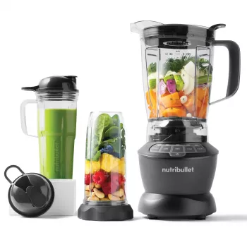 Standmixer NUTRIBULLET NBF500DG — 1,9-L-Kanne, 1200 W, Eiscrush, Silber