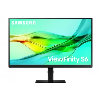 Monitor Samsung S60UD 27 Zoll Quad HD IPS LCD 2560×1440, 5 ms, USB 3.2 Hub, VESA, höhenverstellbar, schwarz