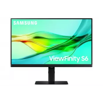 24 Zoll Quad HD LCD Monitor Samsung S60UD LS24D600UAUXEN — 2560×1440, IPS, 5 ms, USB-C PD 90W, USB 3.2 Hub, VESA