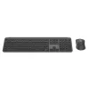LOGITECH Signature Slim Combo Mk950 - Kabellose Tastatur/Maus - Graphit - QWERTY Graphit Dänisch/ Norwegisch/ Schwedisch/ Finnisch