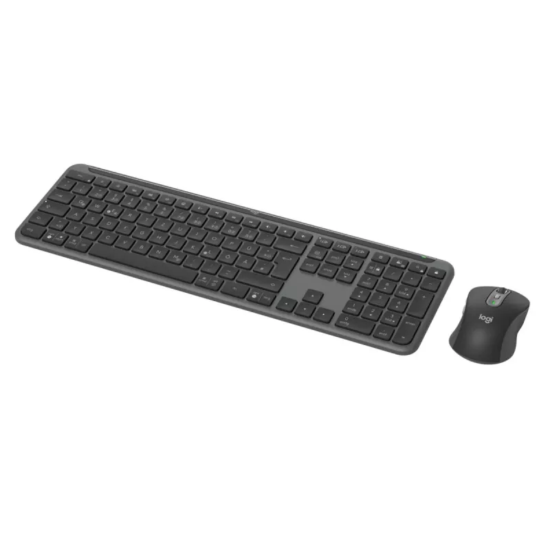 Logitech MK950 Signature for Business Tastatur Maus Kabellos Bluetooth QWERTZ Deutsch Graphit