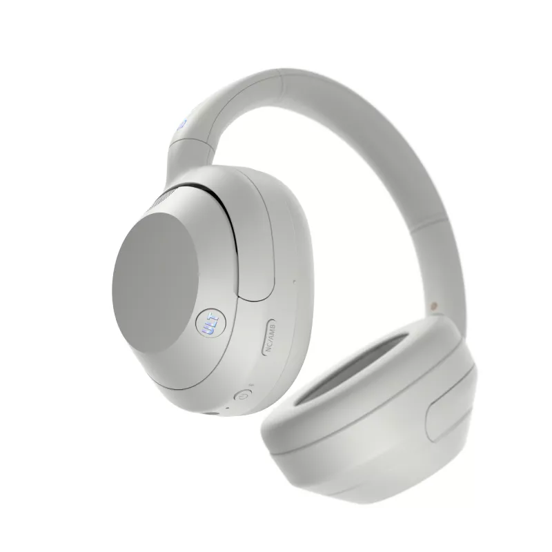 Headset Sony WH-ULT WEAR monaural, kabelgebunden & Bluetooth 5.2, ANC, 50h Akku (ANC aus), USB-C-Ladung, weiß