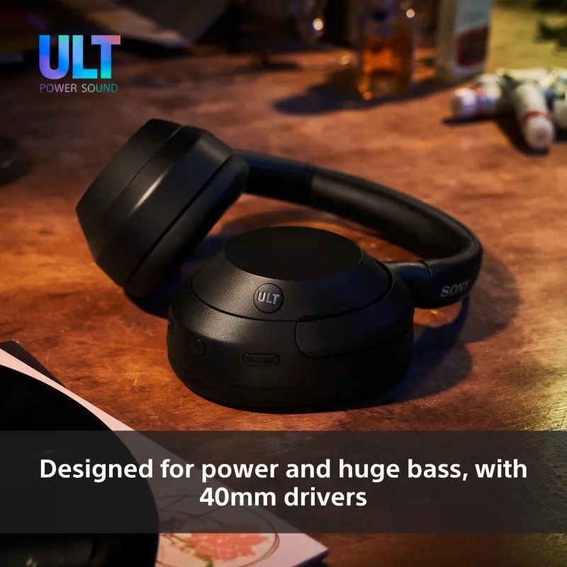 Headset Sony ULT WEAR monaural USB/Bluetooth 5.2, ANC, 30–50 h Akku, 3,5 mm, USB‑C-Ladung, 255 g