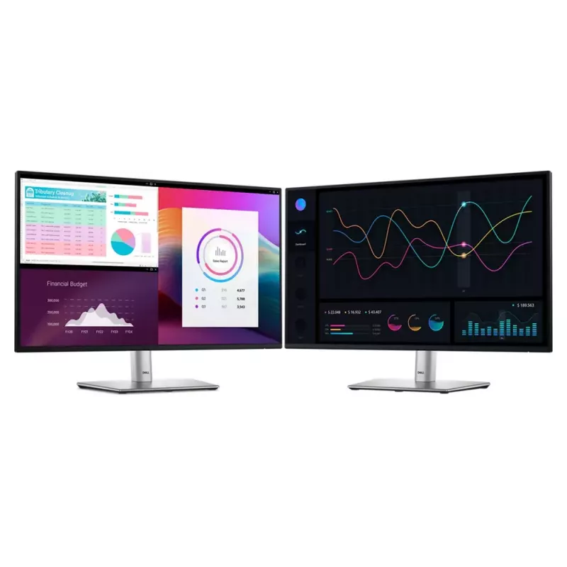 27 Zoll Dell P2725H IPS LCD Monitor — Full HD 1920x1080, 100 Hz, 8 ms, 300 cd/m², USB 3.2 Hub, HDMI, VESA, höhenverstellbar, schwarz
